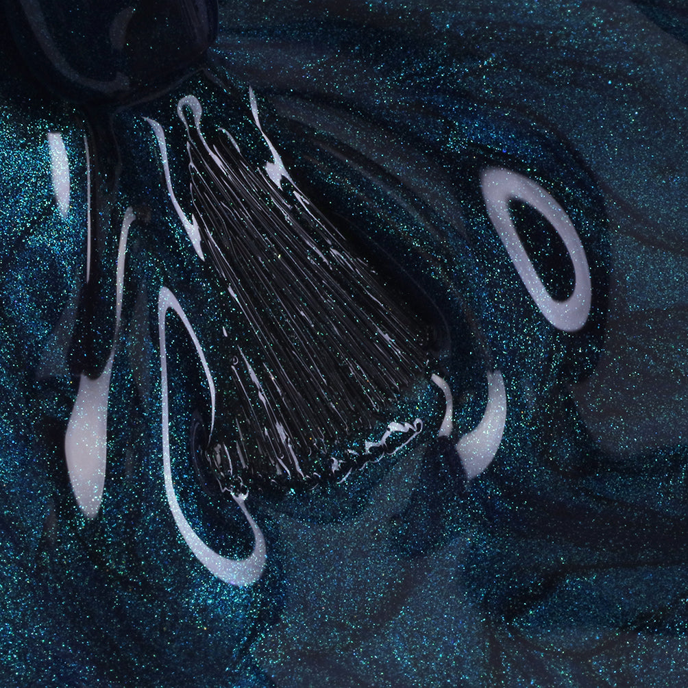 Gel Polish • 736 Midnight Shimmer (semi-transparent) • 21FREE • The Gel Collection™