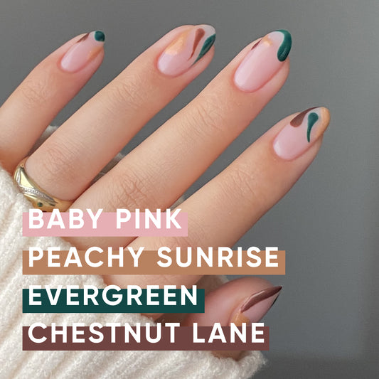 Gel Polish • 750 Peachy Sunrise (transparent) • 21FREE • The Gel Collection™