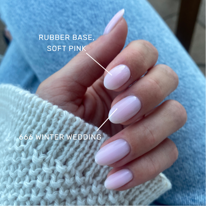 Rubber Base • Soft Pink • 21FREE