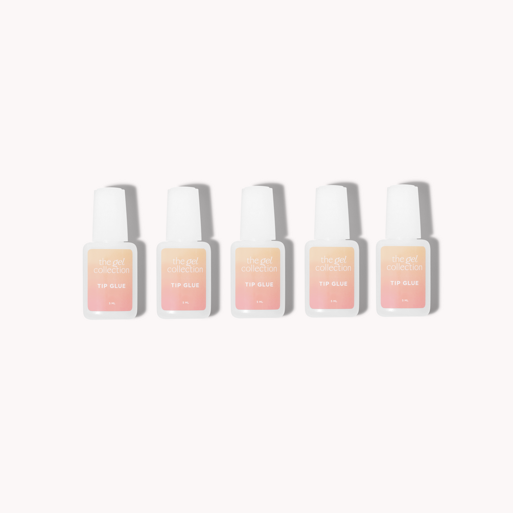 Tip Glue (lufttørrende) 5-Pack • The Gel Collection