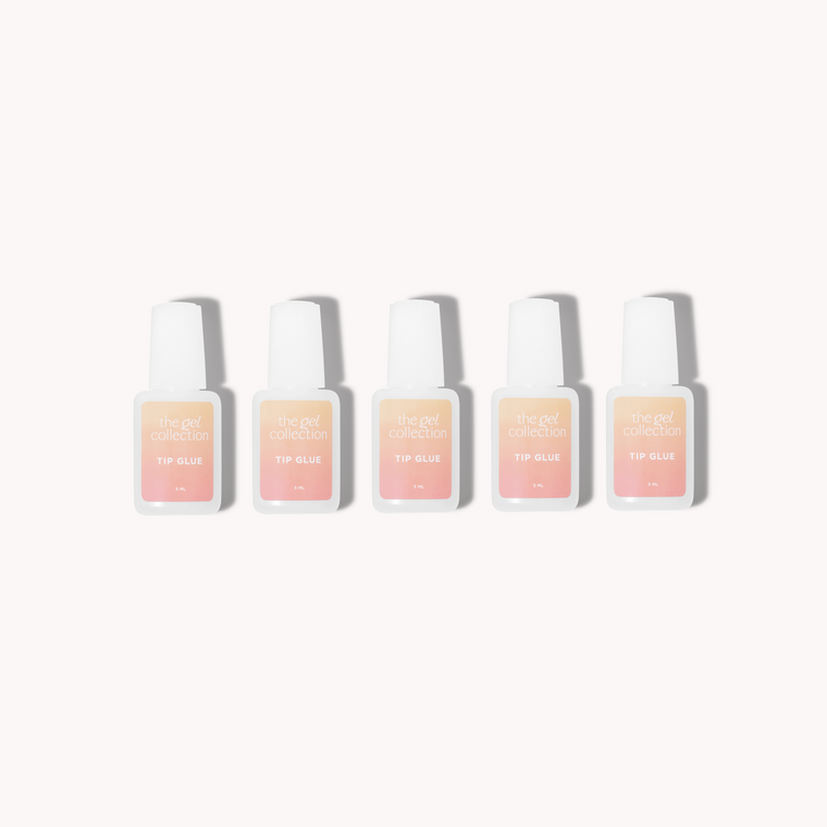 Tip Glue (lufttørrende) 5-Pack • The Gel Collection