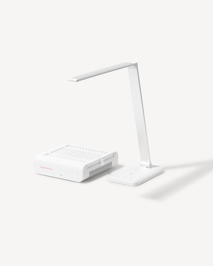 PAKKETILBUD • Neglestøvsuger + Bordlampe