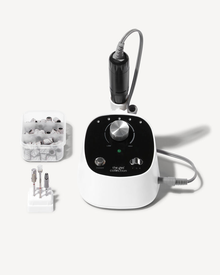 PAKKETILBUD • Drill Expert™ elektrisk neglefil + Bit Kit Essential