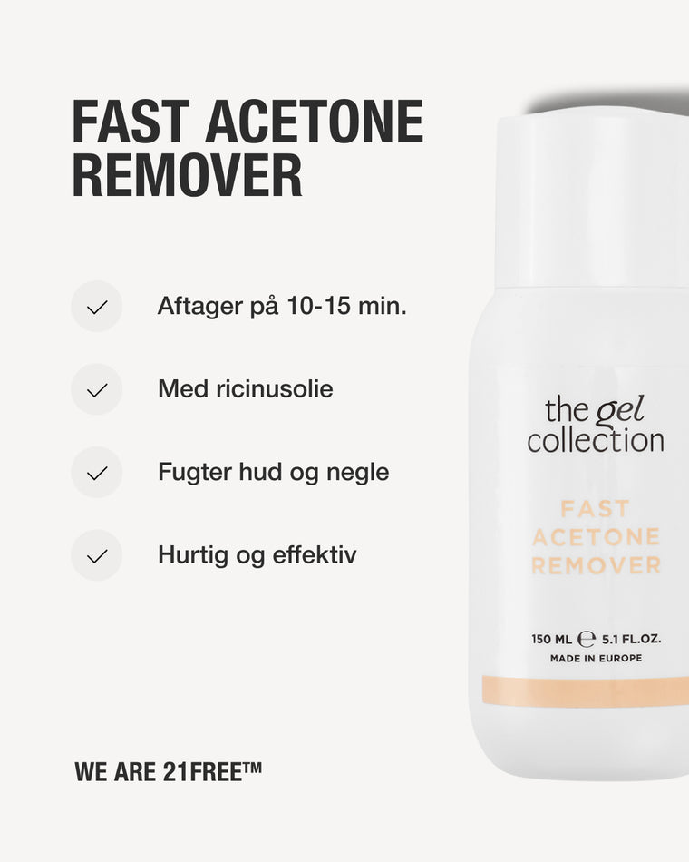 Fast Acetone Remover 150ml • The Gel Collection™