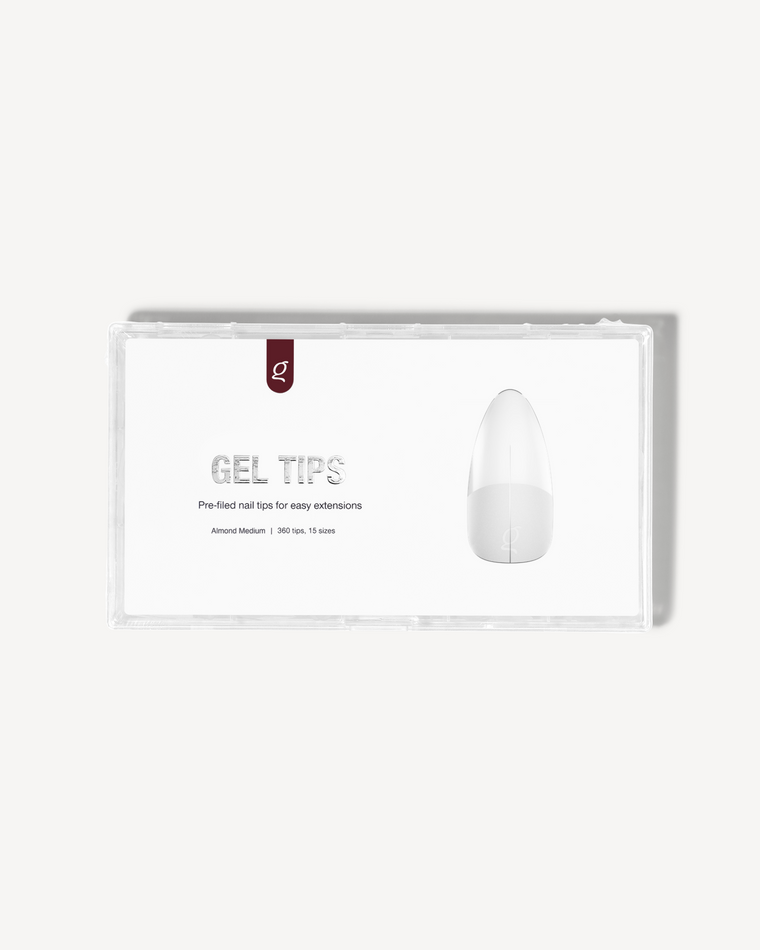 Gel Tips • Almond Medium (360 stk) • The Gel Collection