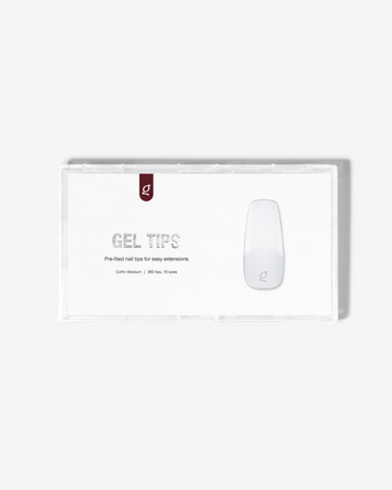 Gel Tips Coffin Medium – æske