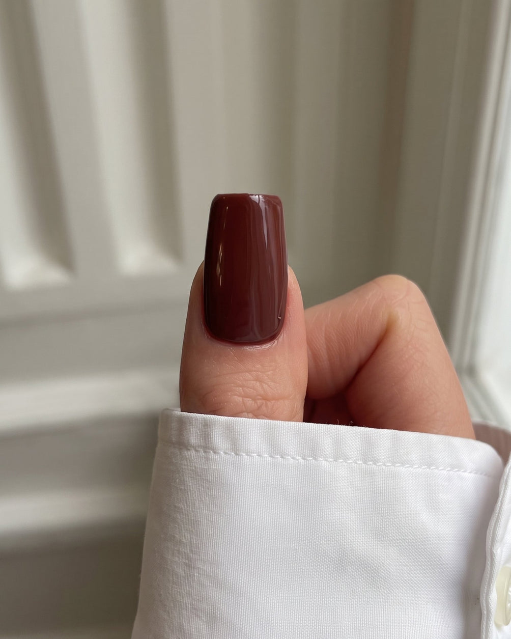 Gel Tips Square Medium tæt på