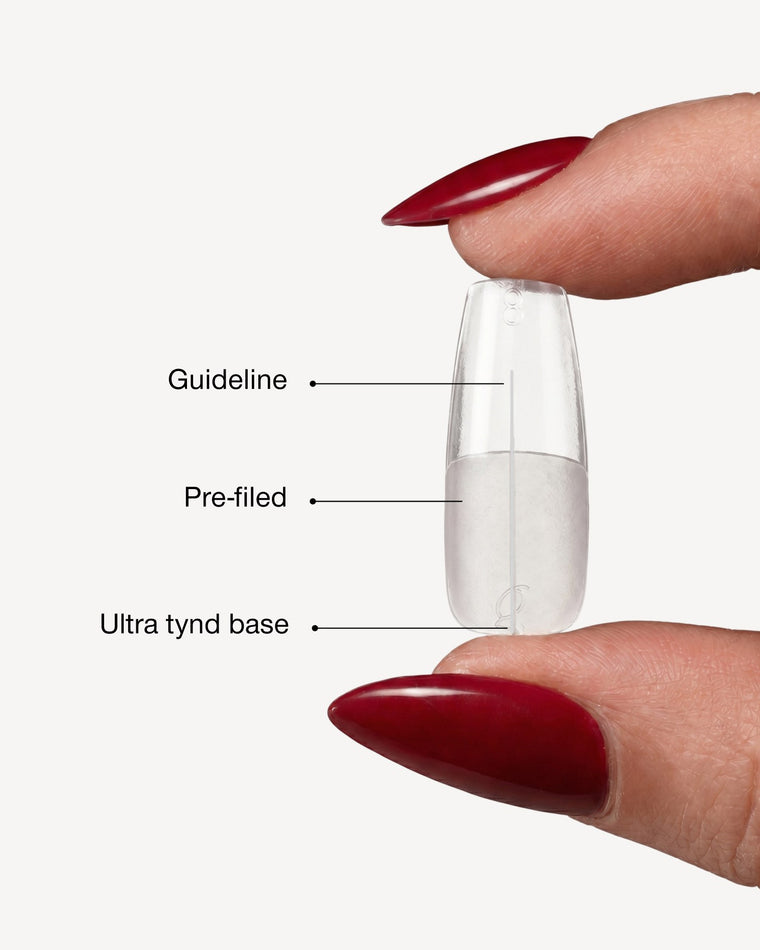 Gel Tips • Round Short (360 stk) • The Gel Collection
