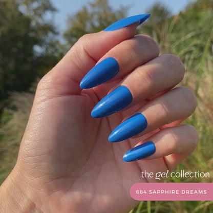 Gel Polish • 684 Sapphire Dreams • 21FREE • The Gel Collection™