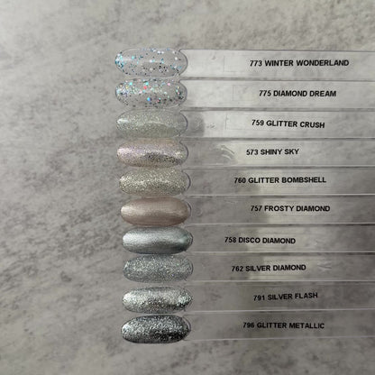 Gel Polish • 796 Glitter Metallic • 21FREE• The Gel Collection™