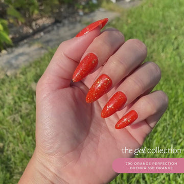 Gel Polish • 790 Orange Perfection (transparent) • 21FREE  • The Gel Collection™