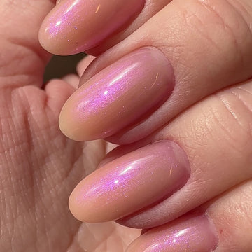 Gel Polish • 741 Pearl Pink Haze (transparent) • 21FREE • The Gel Collection™