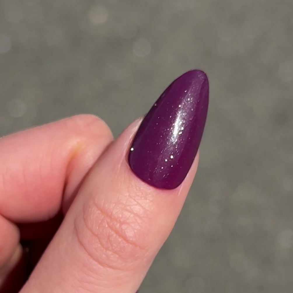 Top Coat No Wipe • Silver Shimmer • 21FREE • The Gel Collection