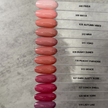 Gel Polish • 627 Dark Dusty Rose • 21FREE • The Gel Collection™