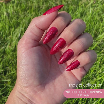 Gel Polish • 783 Red Crush (semi-transparent) • 21FREE  • The Gel Collection™