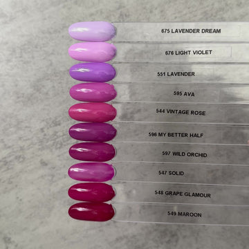 Gel Polish • 547 Solid (semi-transparent) • 21FREE • The Gel Collection™
