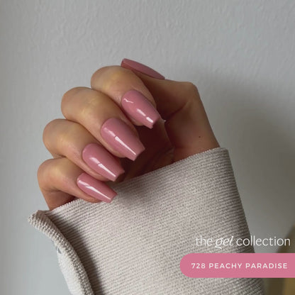 Gel Polish • 728 Peachy Paradise • 21FREE • The Gel Collection™