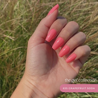 Gel Polish • 635 Grapefruit Soda • 21FREE • The Gel Collection™