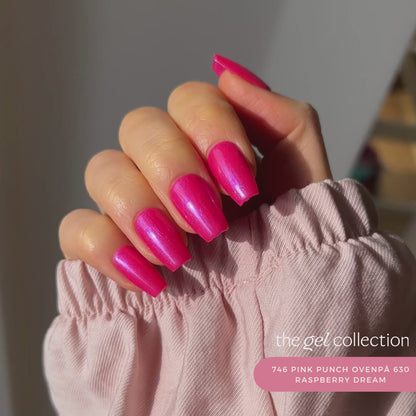 Gel Polish • 746 Pink Punch (semi-transparent)• 21FREE