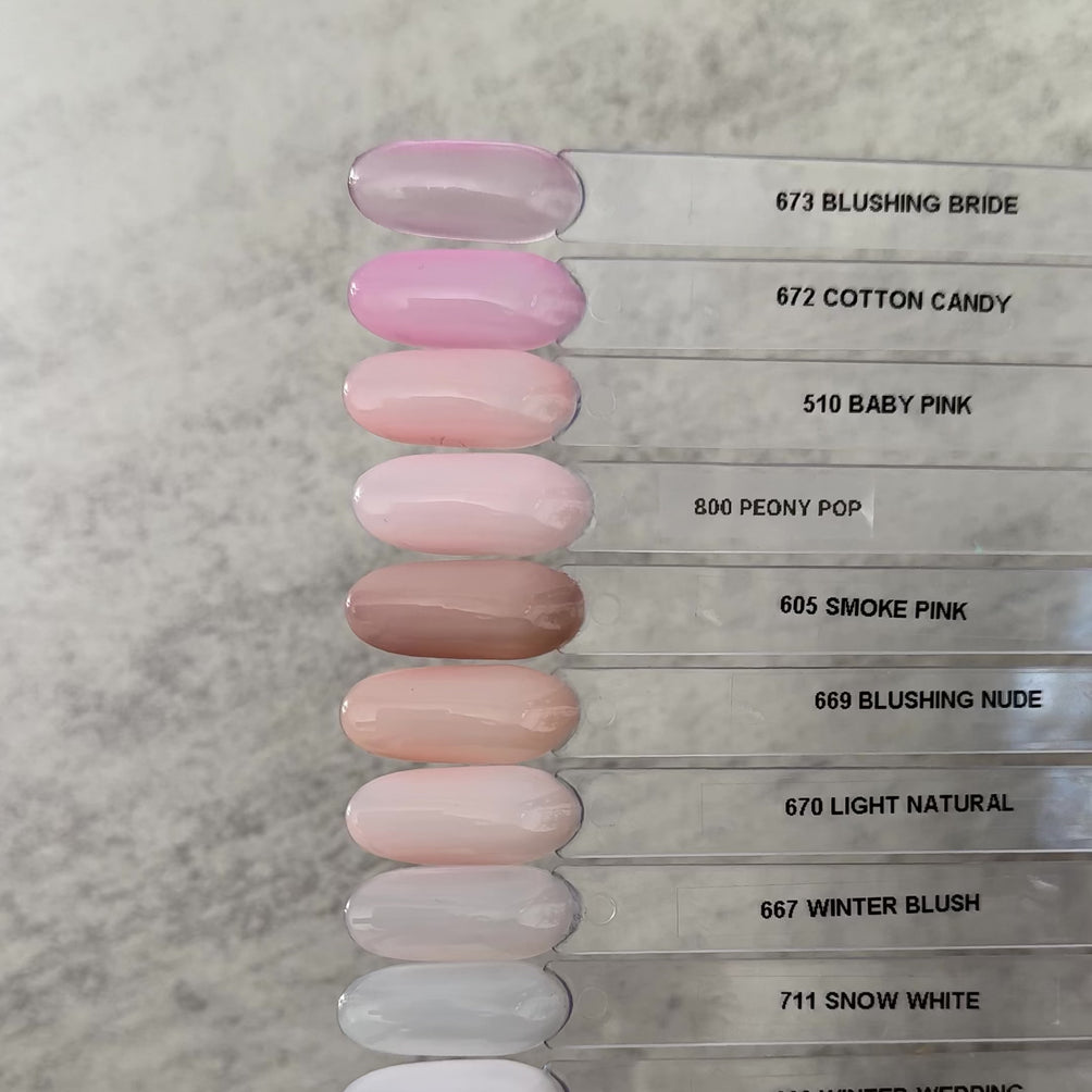 Gel Polish • 672 Cotton Candy (transparent) • 21FREE • The Gel Collection™
