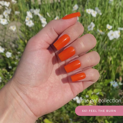 Gel Polish • 661 Feel the Burn • 21FREE • The Gel Collection™