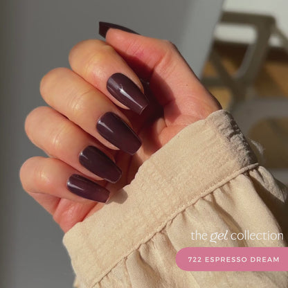 Gel Polish • 722 Espresso Dream • 21FREE • The Gel Collection™