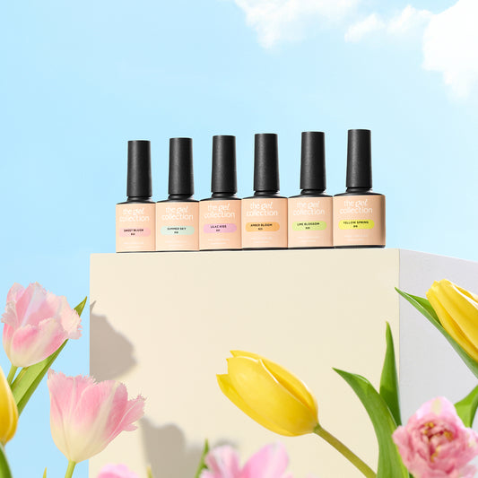 Forårsfarver • Pakketilbud med 6 farver • 21FREE • The Gel Collection™