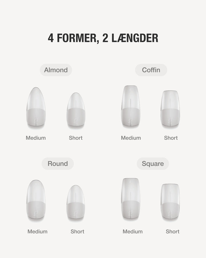 Gel Tips 21FREE+ Startpakke • The Gel Collection