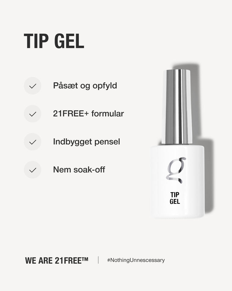 Tip Gel • Fastgørelse af Gel Tips • The Gel Collection