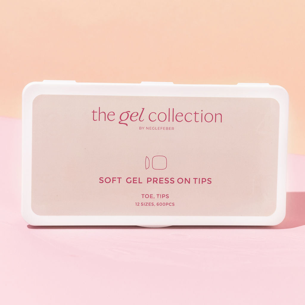 Soft Gel Press On Tipper • Toe Tips (600 stk) • The Gel Collection