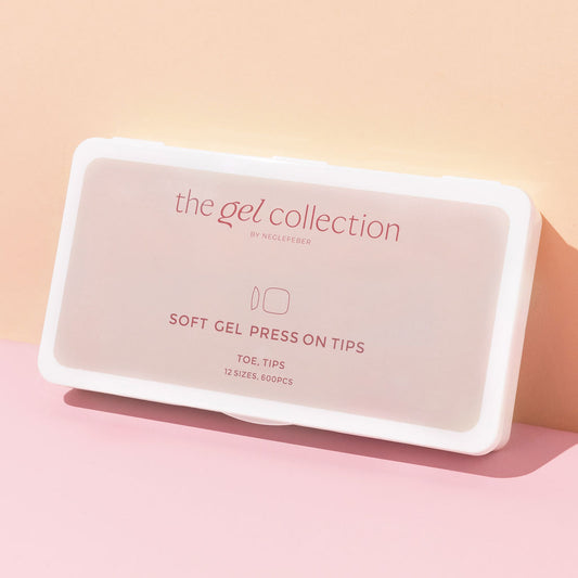 Soft Gel Press On Tipper • Toe Tips (600 stk) • The Gel Collection