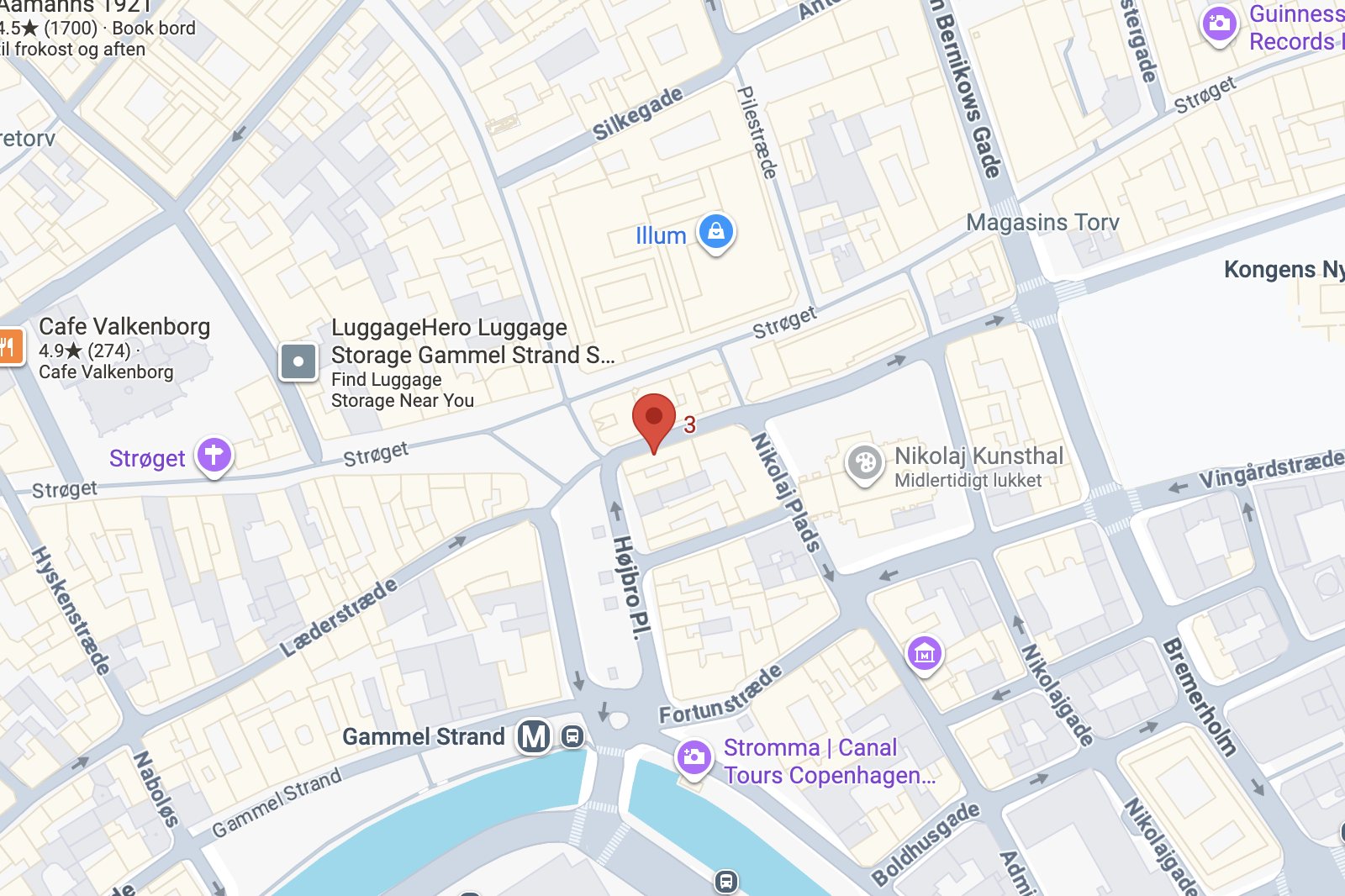 Map — Neglefeber Showroom